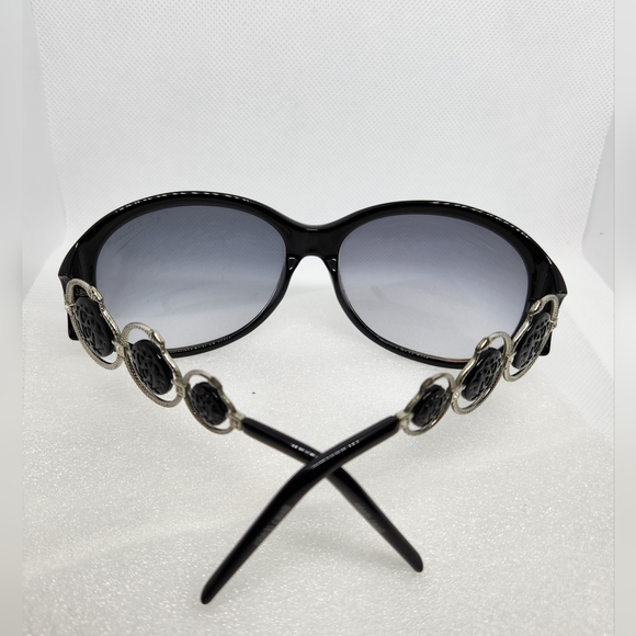 ROBERTO CAVALLI Womens Black 135 mm UV  Polarized Round sunglasses main image 10